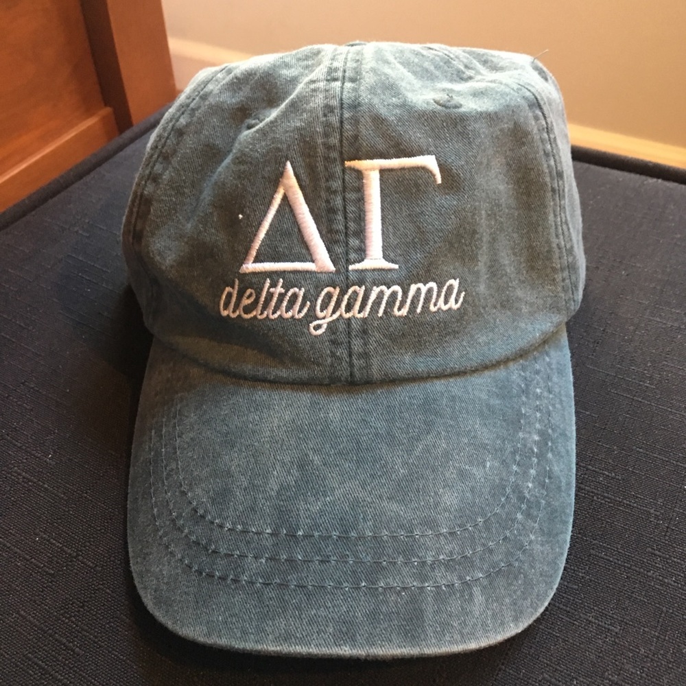 💙 DELTA GAMMA DG DENIM HAT 💙